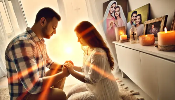 Rugăciunea soților pentru sprijin reciproc în viața spirituală - Portal Rugăciuni