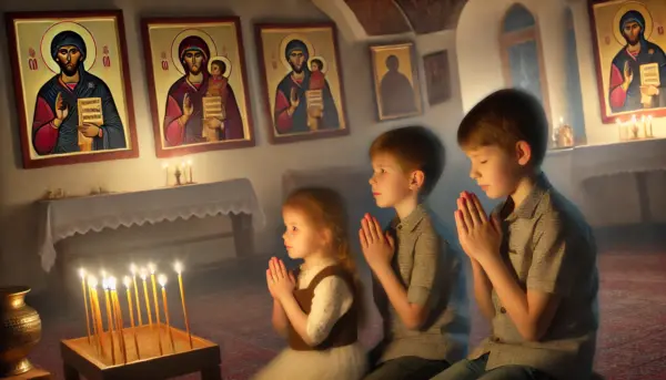Rugăciunea copiilor pentru ocrotirea divină a părinților - Portal Rugăciuni