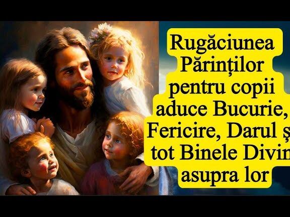 Rugăciune pentru fericirea și pacea copiilor - Portal Rugăciuni
