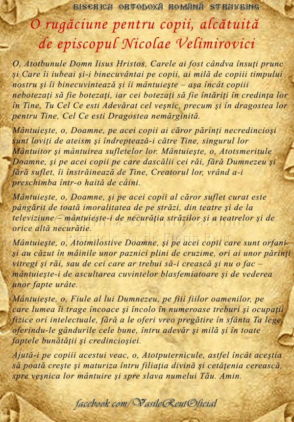 Rugăciune pentru credința copiilor - Portal Rugăciuni