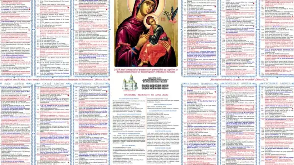 Calendarul Ortodox: Sărbători Esențiale și Semnificațiile Profunde ale Fiecărei Zile - Portal Rugăciuni