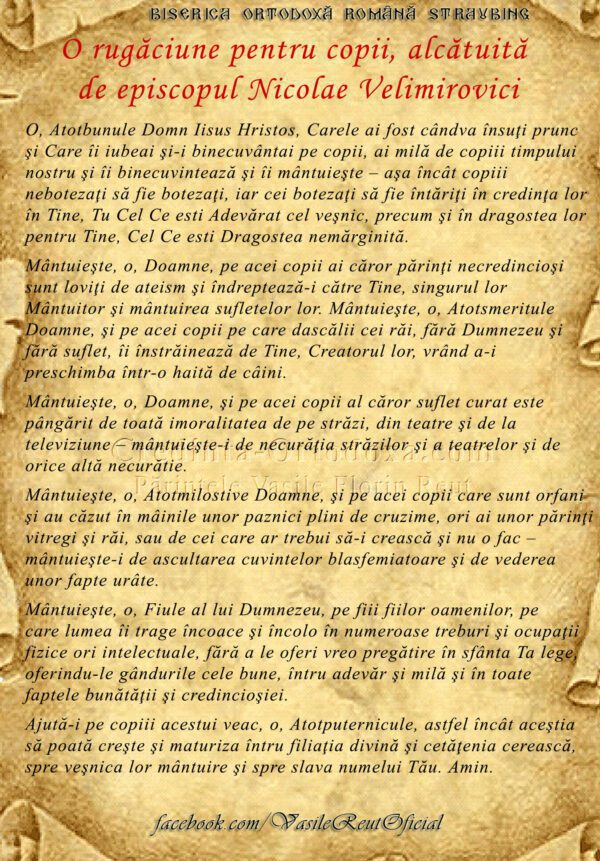 Rugăciune pentru părinți și credința lor - Portal Rugăciuni