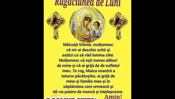 Rugăciunea de luni pentru liniștea căminului - Portal Rugăciuni
