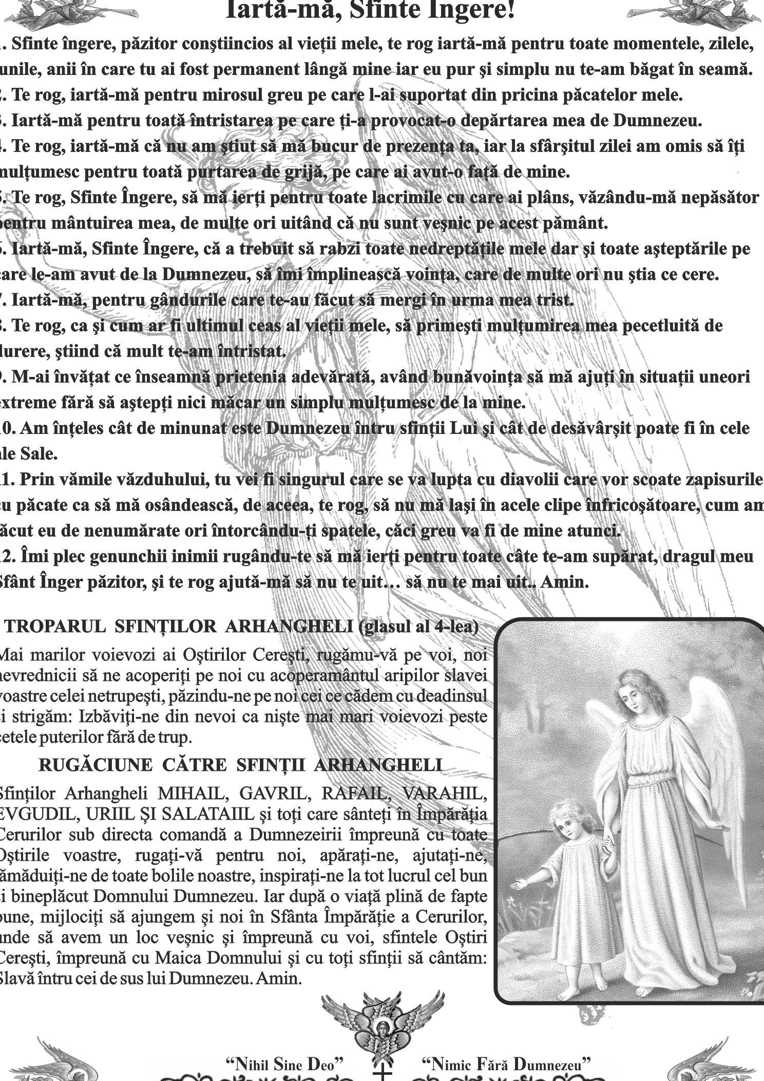 Rugăciune către îngerul păzitor pentru eliberarea de frică - Portal Rugăciuni