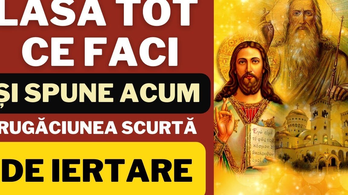 Rugăciune de iertare a păcatelor pentru refacerea relației cu Dumnezeu - Portal Rugăciuni