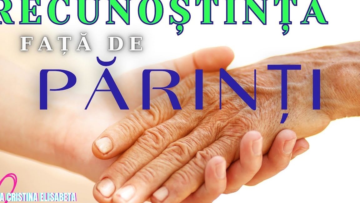 Rugăciune pentru recunoștința față de părinți - Portal Rugăciuni