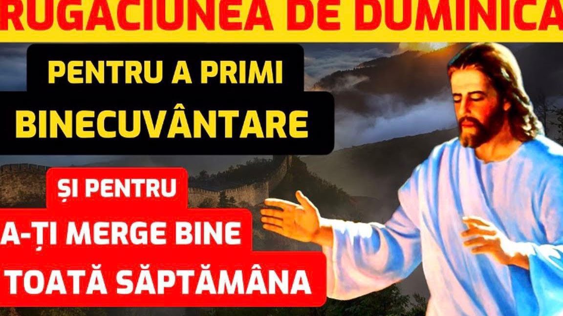 Rugăciunea de duminică pentru sprijin în fața provocărilor zilnice - Portal Rugăciuni