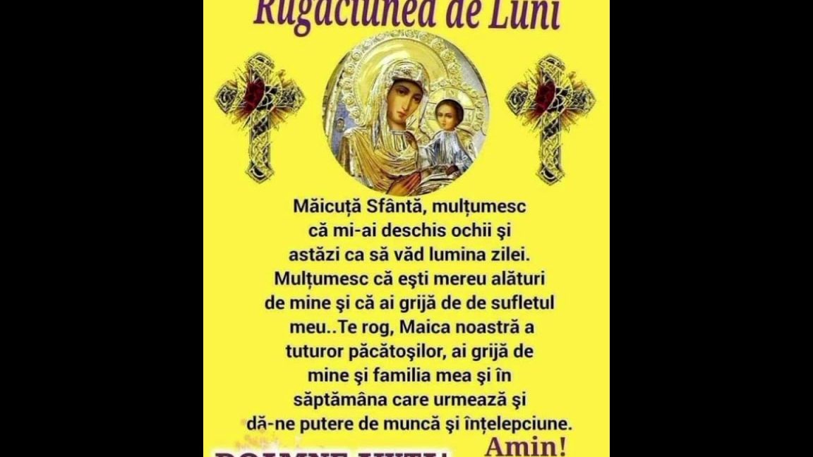 Rugăciunea de luni pentru armonie în relații - Portal Rugăciuni