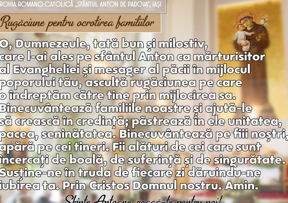 Rugăciunea de luni pentru ocrotirea copiilor - Portal Rugăciuni