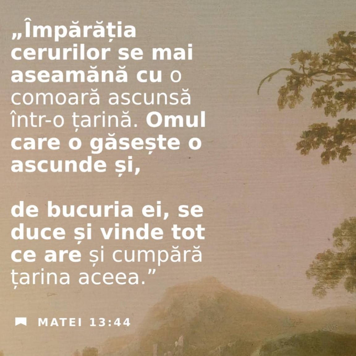 Parabola comorii ascunse în ogor: Învățăturile profunde ale credinței ortodoxe - Portal Rugăciuni